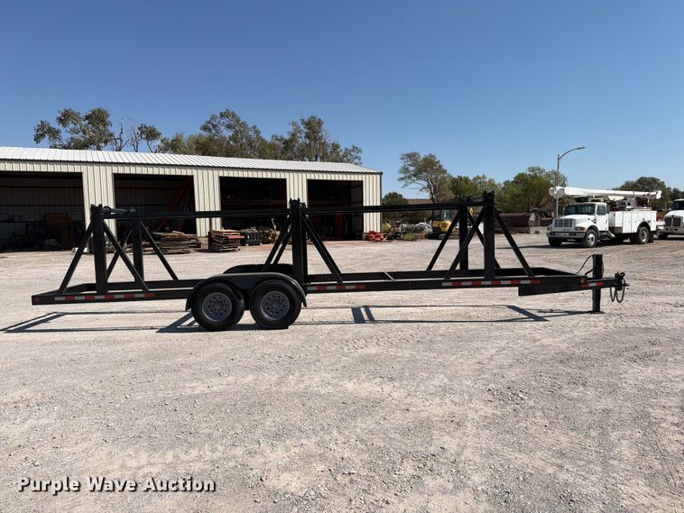 image for item EW8813 Shop built reel trailer