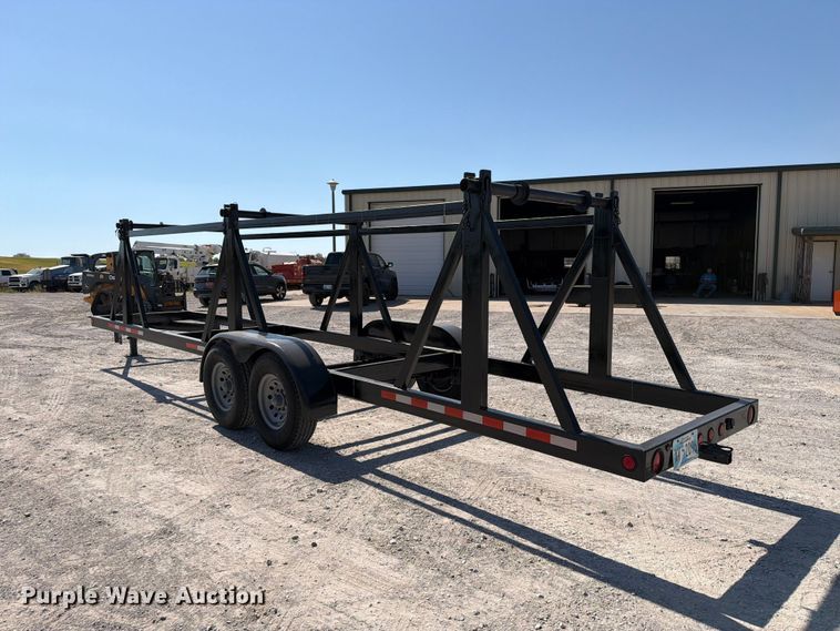 image for item EW8813 Shop built reel trailer
