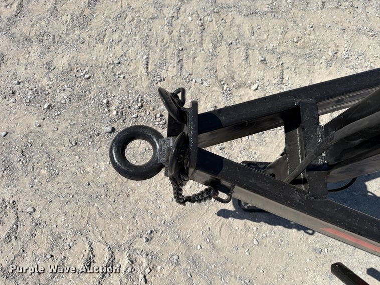 image for item EW8813 Shop built reel trailer