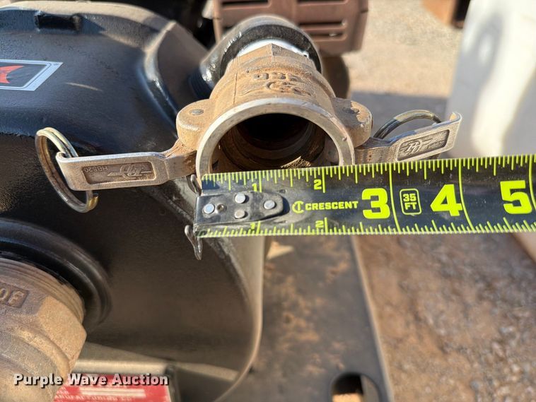 image for item EW8819 Ditch Witch MM9 mud mixing pump with poly tanks