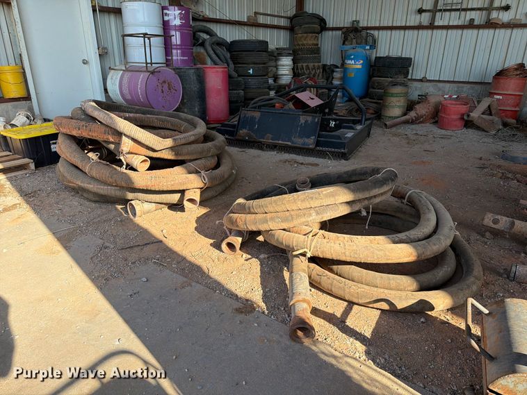 Various suction and pressure hoses