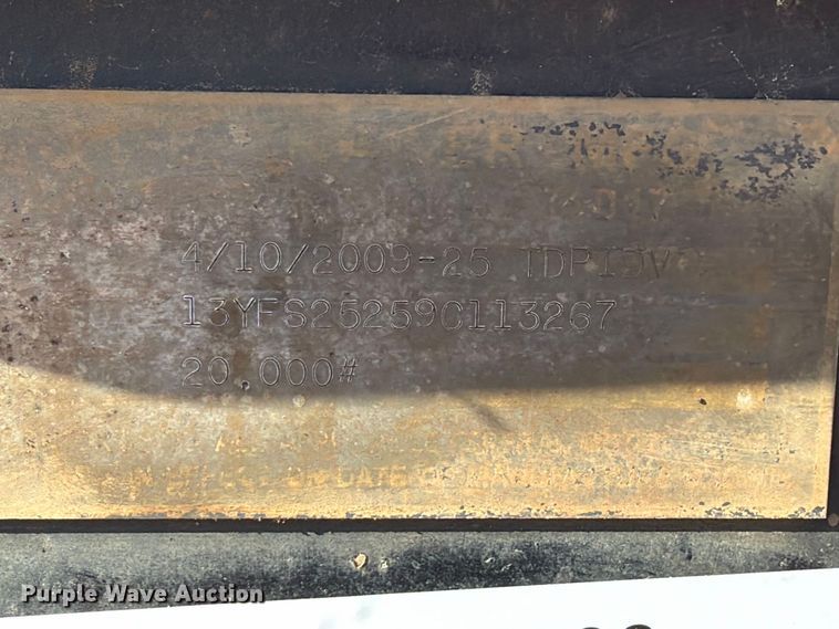 image for item EW8886 2009 Starlite equipment trailer