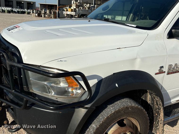 image for item EX0032 2014 RAM 5500 Crew Cab bucket truck