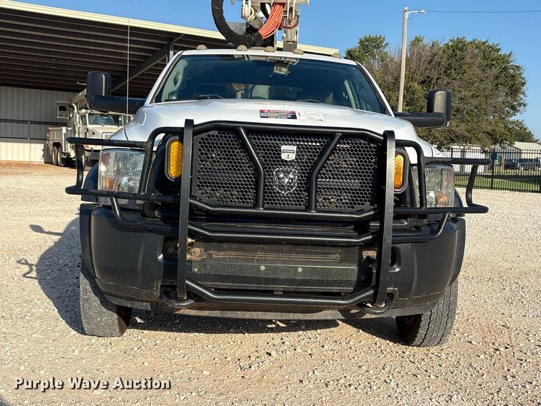 image for item EX0032 2014 RAM 5500 Crew Cab bucket truck