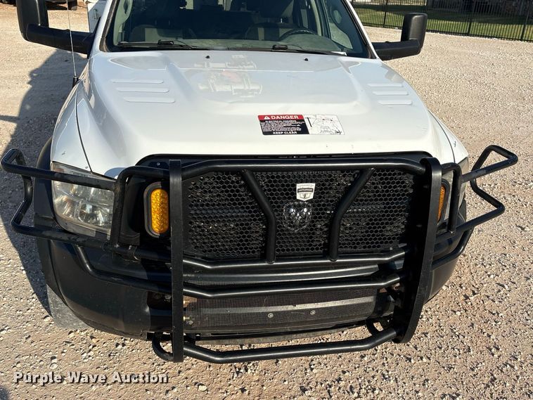 image for item EX0032 2014 RAM 5500 Crew Cab bucket truck