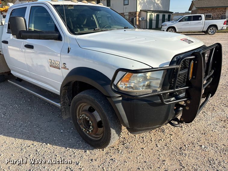 image for item EX0032 2014 RAM 5500 Crew Cab bucket truck
