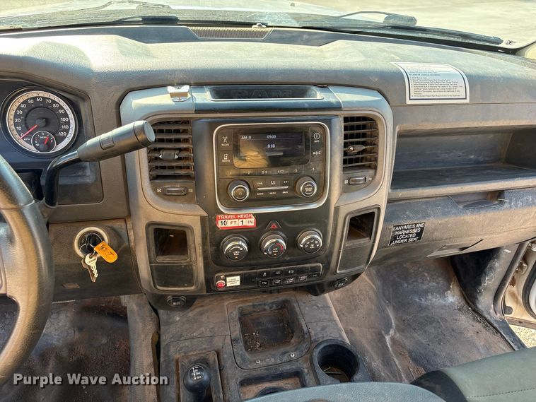 image for item EX0032 2014 RAM 5500 Crew Cab bucket truck