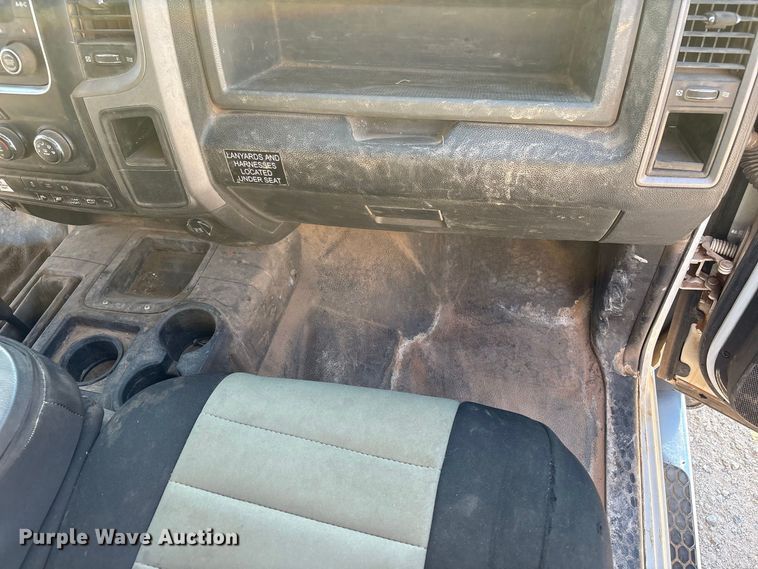 image for item EX0032 2014 RAM 5500 Crew Cab bucket truck