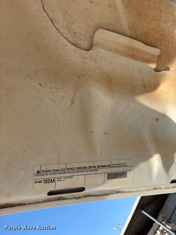 image for item EX0032 2014 RAM 5500 Crew Cab bucket truck