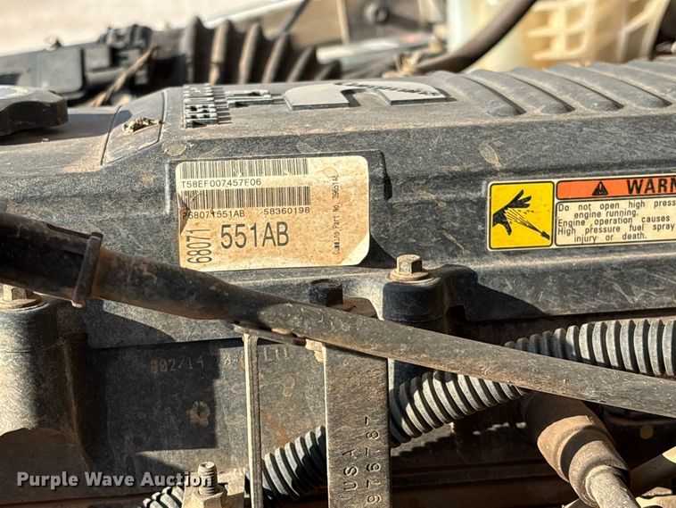image for item EX0032 2014 RAM 5500 Crew Cab bucket truck