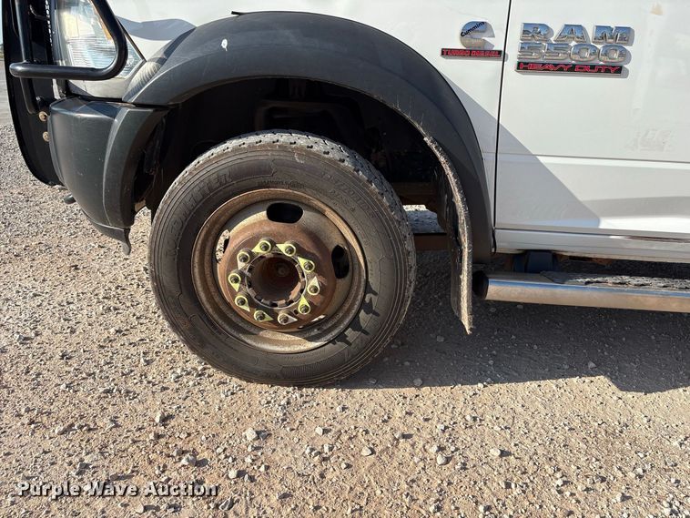 image for item EX0032 2014 RAM 5500 Crew Cab bucket truck