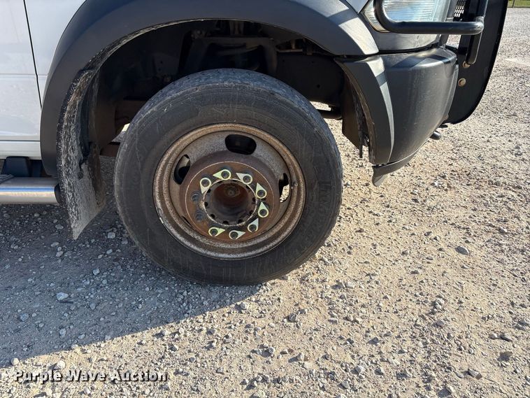 image for item EX0032 2014 RAM 5500 Crew Cab bucket truck