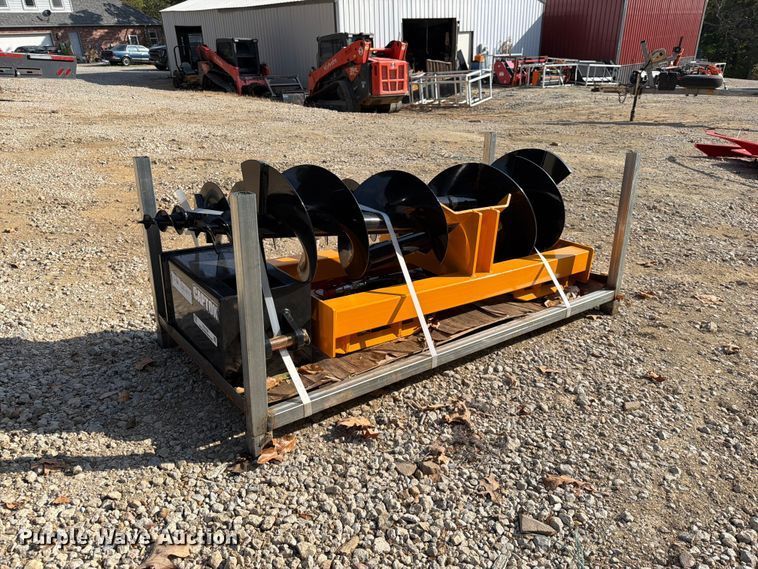Captok skid steer auger