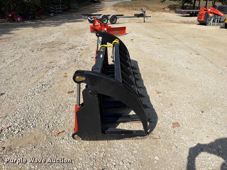 image for item EX2707 Skid steer root grapple rake