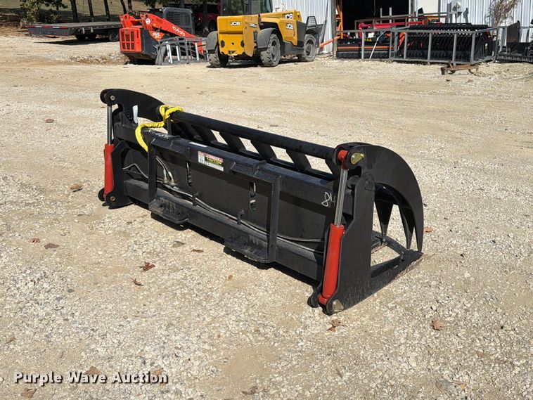 image for item EX2707 Skid steer root grapple rake