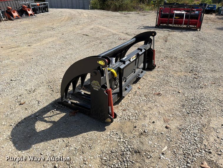 image for item EX2707 Skid steer root grapple rake