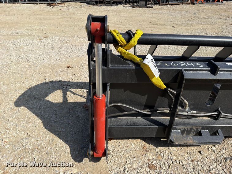 image for item EX2707 Skid steer root grapple rake