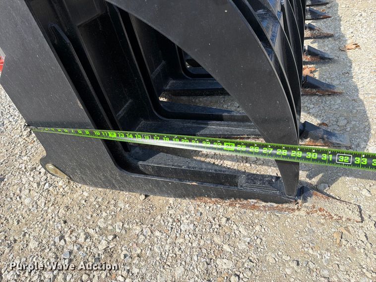 image for item EX2707 Skid steer root grapple rake