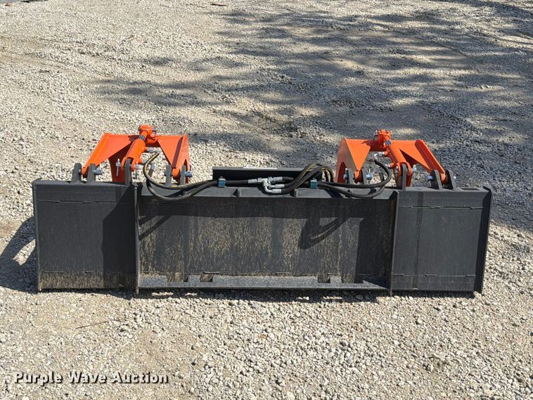 image for item EX2710 Pabreak skid steer grapple bucket