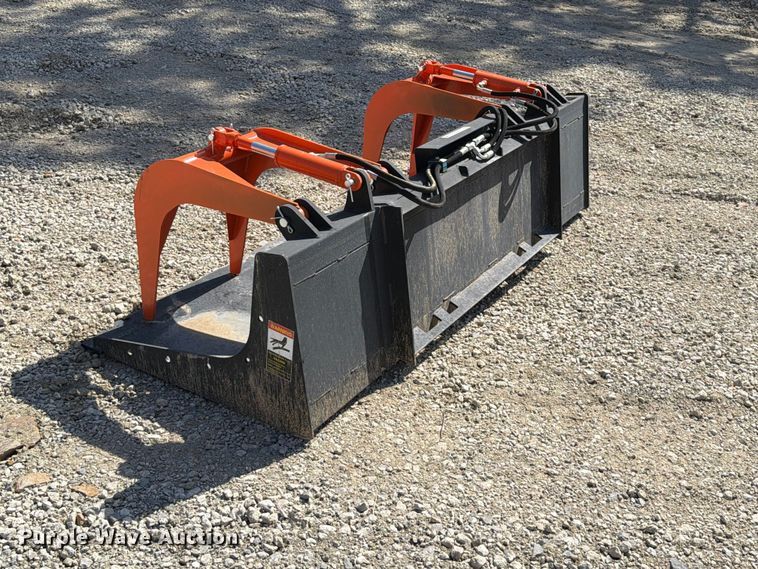 image for item EX2710 Pabreak skid steer grapple bucket