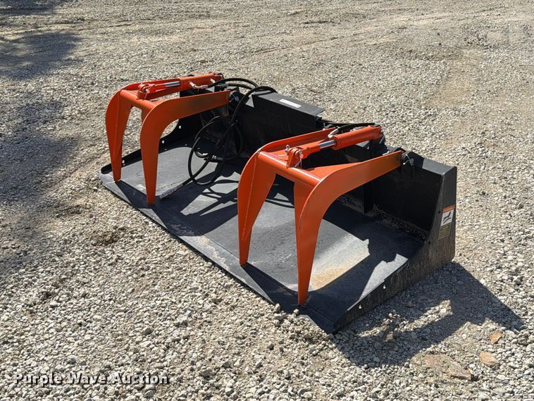 image for item EX2710 Pabreak skid steer grapple bucket