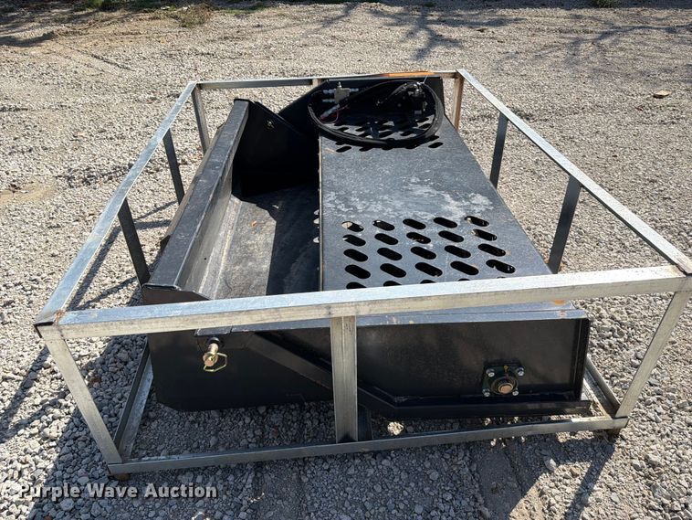image for item EX2711 2026 LandHonor LSR-12-72W skid steer landscape rake