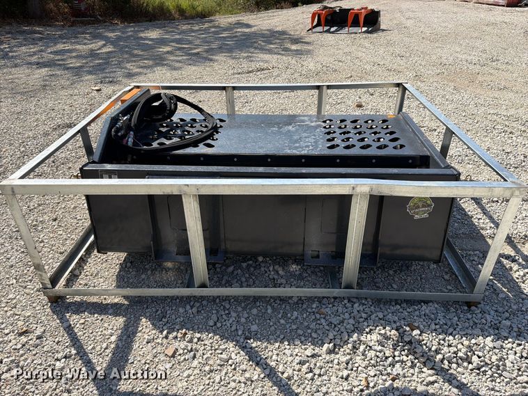 image for item EX2711 2026 LandHonor LSR-12-72W skid steer landscape rake