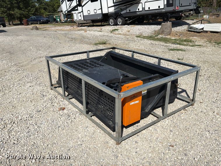 image for item EX2711 2026 LandHonor LSR-12-72W skid steer landscape rake