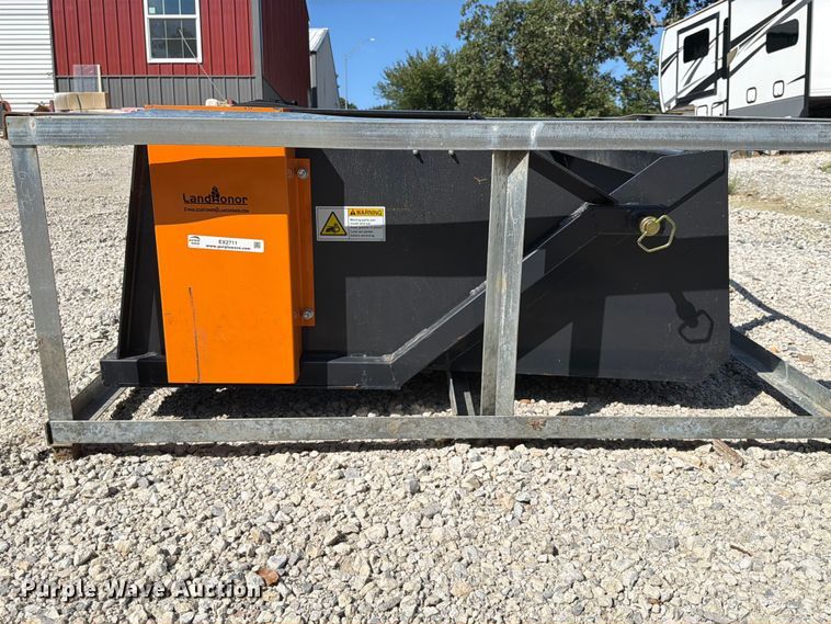 image for item EX2711 2026 LandHonor LSR-12-72W skid steer landscape rake