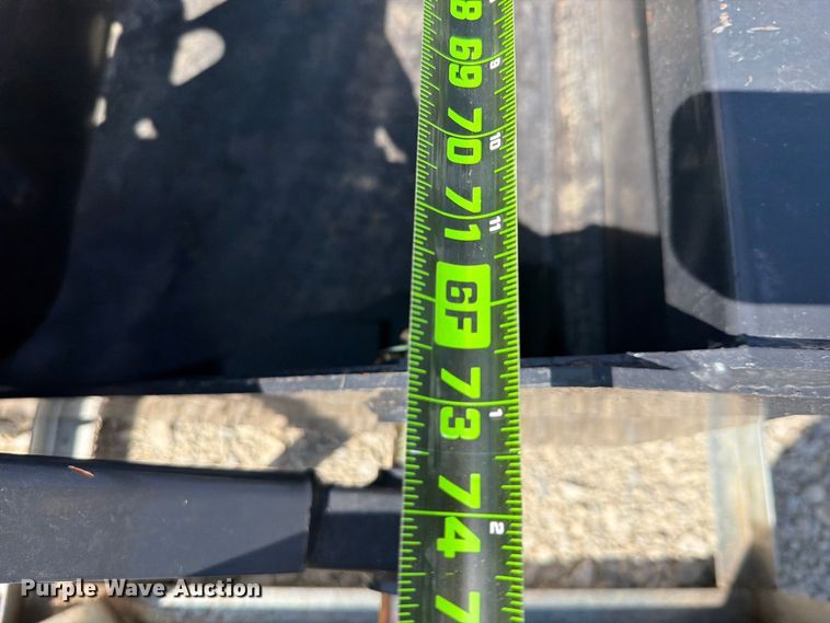 image for item EX2711 2026 LandHonor LSR-12-72W skid steer landscape rake