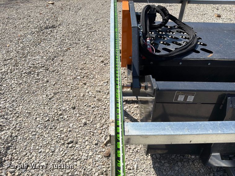 image for item EX2711 2026 LandHonor LSR-12-72W skid steer landscape rake