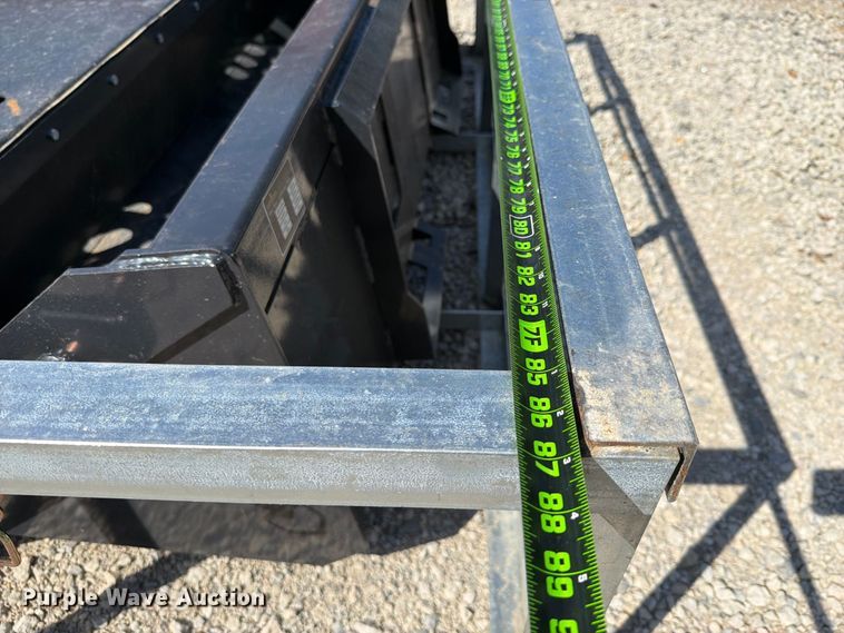 image for item EX2711 2026 LandHonor LSR-12-72W skid steer landscape rake