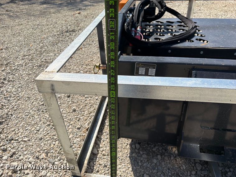 image for item EX2711 2026 LandHonor LSR-12-72W skid steer landscape rake
