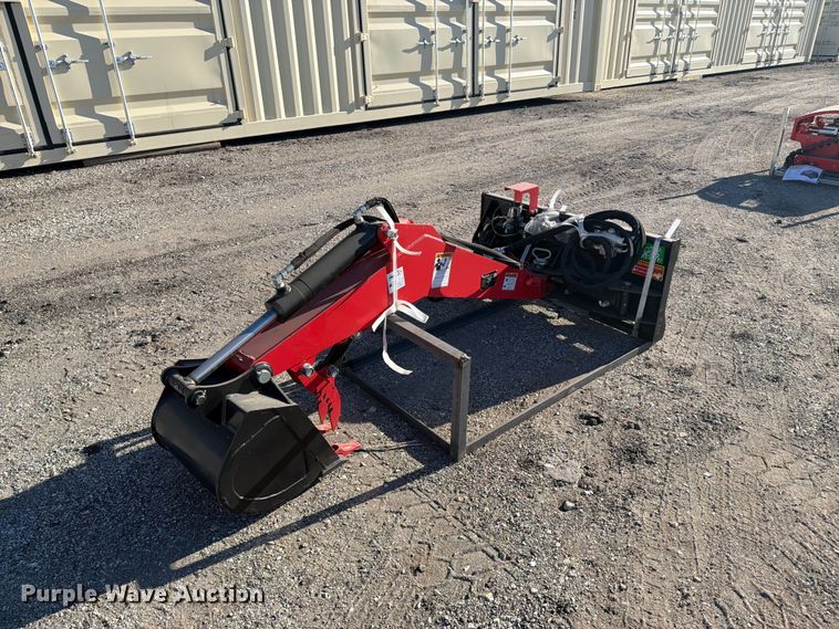 image for item EX4170 Raytree RMDB82 skid steer backhoe