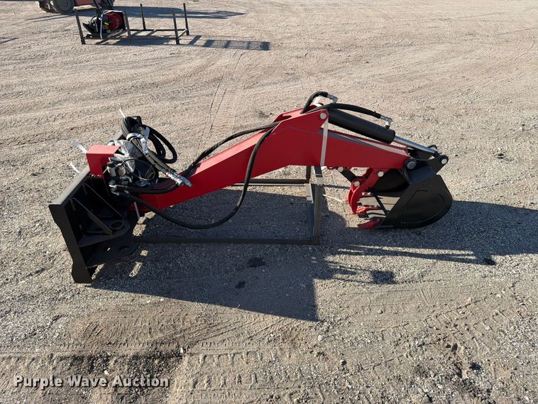image for item EX4170 Raytree RMDB82 skid steer backhoe