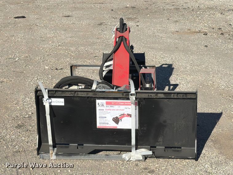 image for item EX4170 Raytree RMDB82 skid steer backhoe