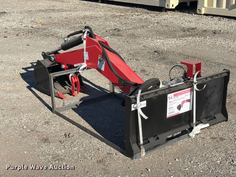 image for item EX4170 Raytree RMDB82 skid steer backhoe