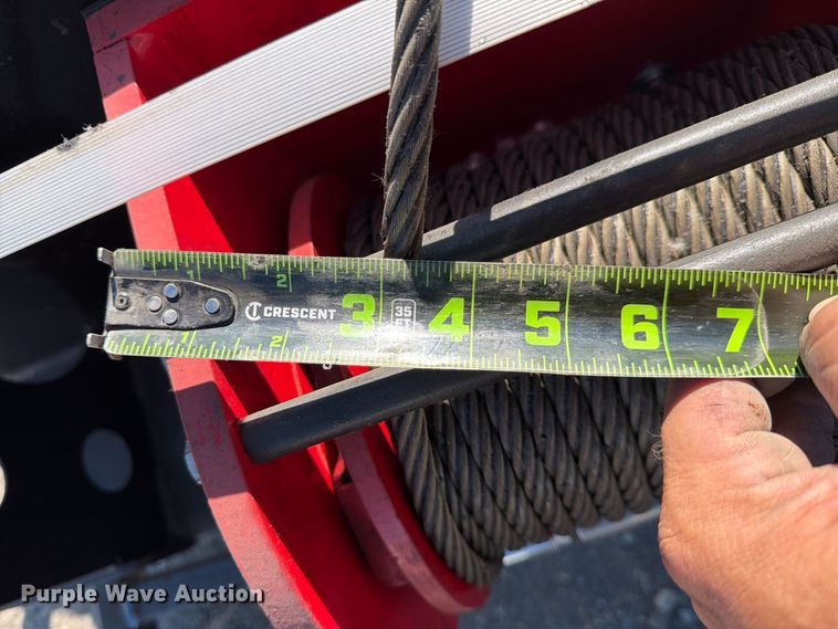 image for item EX4184 2026 MMS LW45 skid steer winch