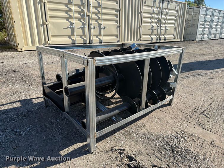 image for item EX4186 JCT skid steer auger