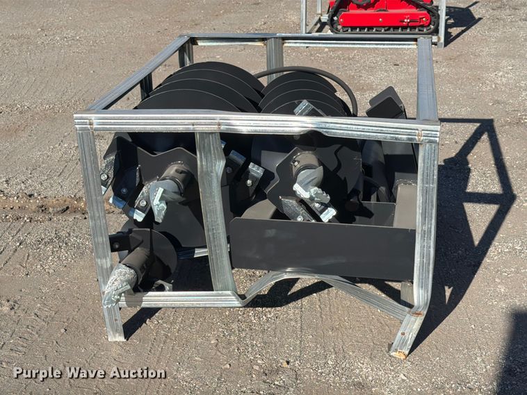image for item EX4186 JCT skid steer auger