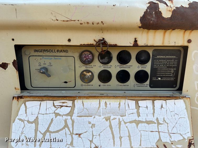 image for item EX4236 Ingersoll Rand 185 air compressor