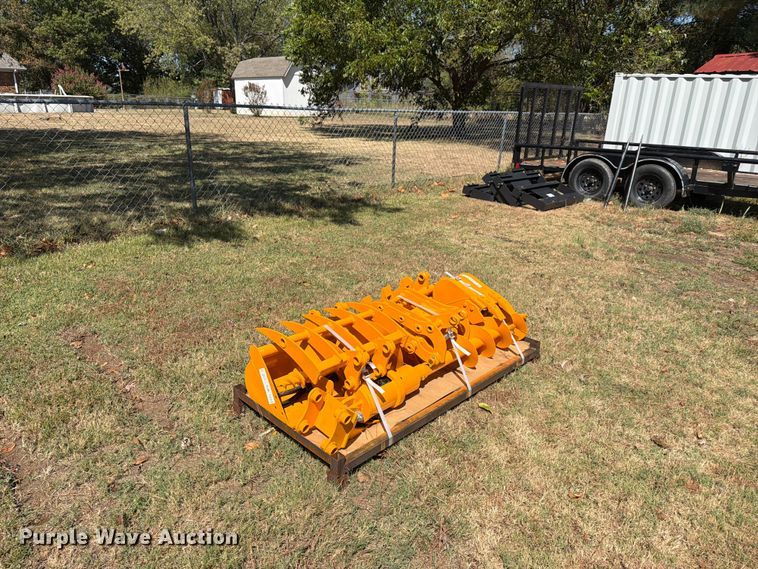 (8) excavator attachments