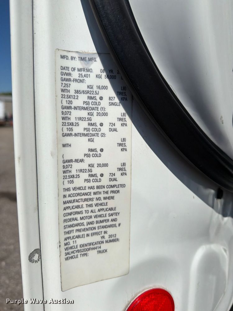image for item FB5075 2013 Freightliner Business Class M2 bucket truck