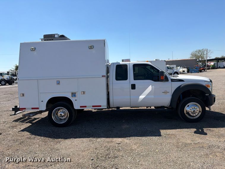 image for item FB5112 2012 Ford F550 super duty utility / service truck
