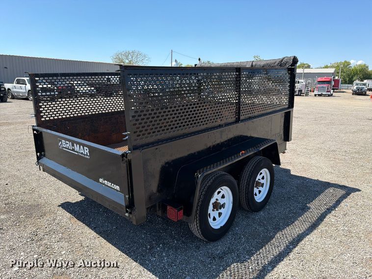 image for item FB5115 2012 Bri-Mar DTRASCAL-LP dump trailer