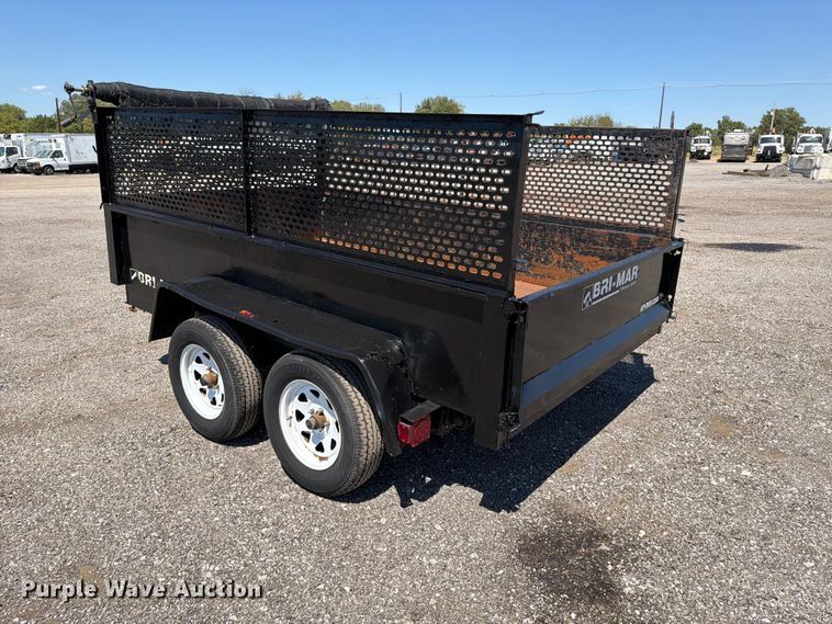 image for item FB5115 2012 Bri-Mar DTRASCAL-LP dump trailer