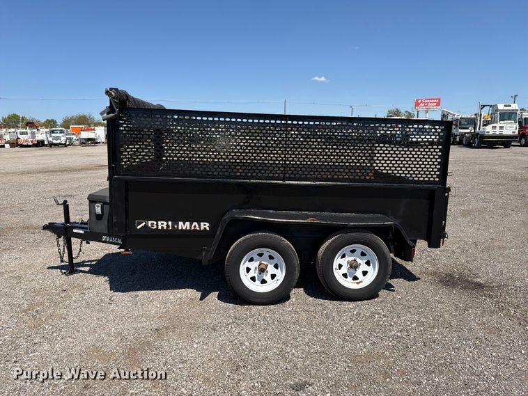 image for item FB5115 2012 Bri-Mar DTRASCAL-LP dump trailer