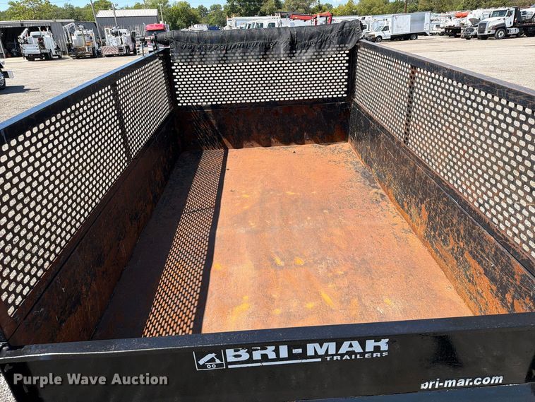 image for item FB5115 2012 Bri-Mar DTRASCAL-LP dump trailer