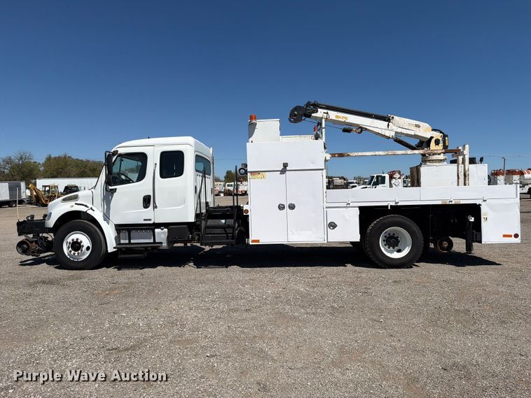 image for item FB5120 2007 Freightliner Business Class M2 crane truck