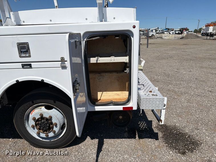 image for item FB5123 2011 Ford F-350 Super Duty Ext. Cab utility bed pickup truck